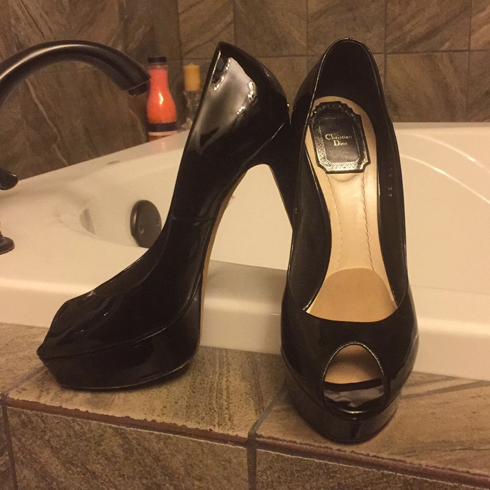 Black Christian Dior Heels